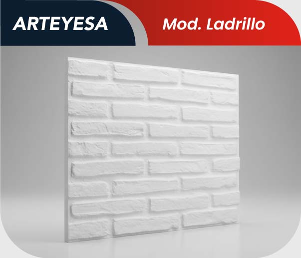 placas antihumedad modelo ladrillo arteyesa uruguay