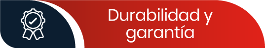 durabilidad y garantia