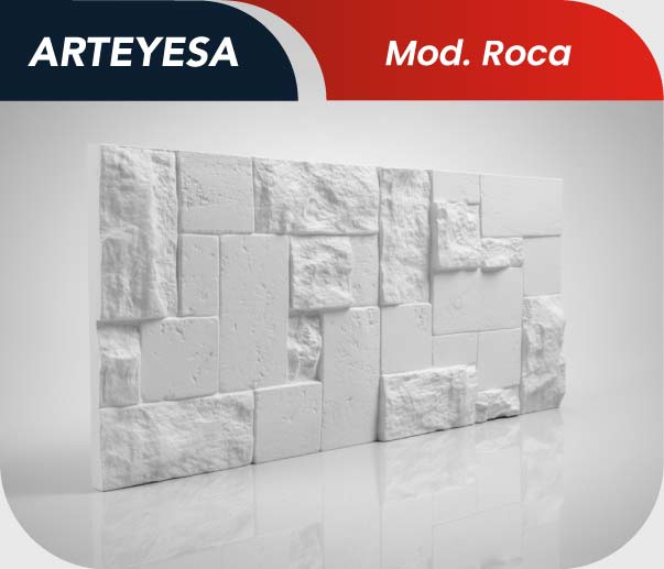 placas antihumedad de yeso cramico modelo Roca Arteyesa Uruguay
