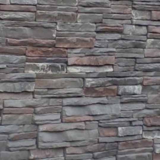 Revestimiento para paredes interiores y exteriores en ecopiedra, modelo Roma Oxi