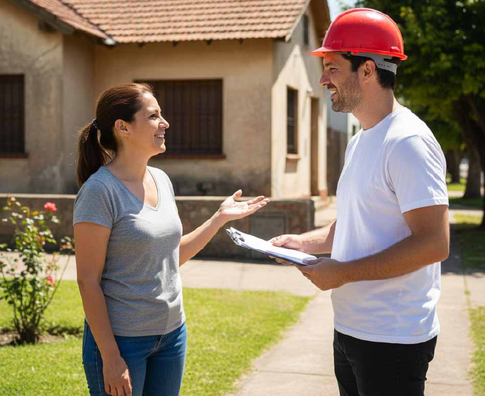 presupuesto y visitas a domicilio sin cargo